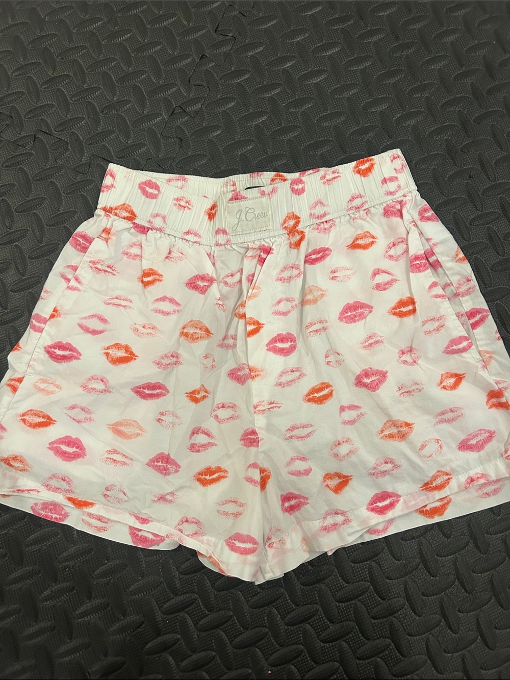 J crew kiss pajama shorts